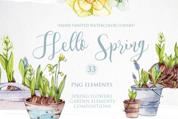 Download Spring Garden Flowers Clipart - Garden flowers clipart Collection