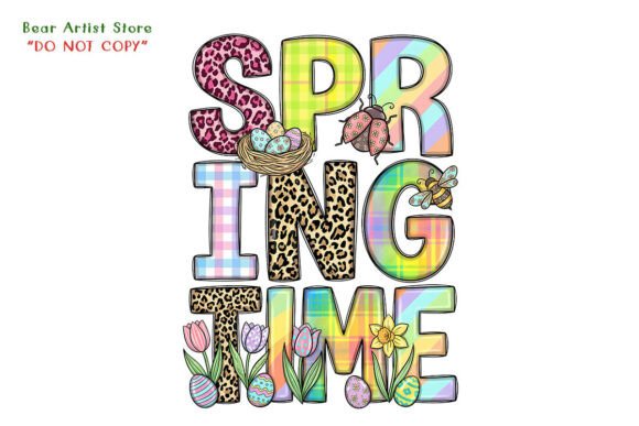 Download Spring Time Floral, Easter Sublimation - Premium Bundle