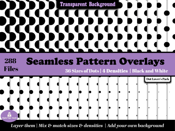 Download 36 Sizes Polka Dots Transparent Overlays - Transparent Collection